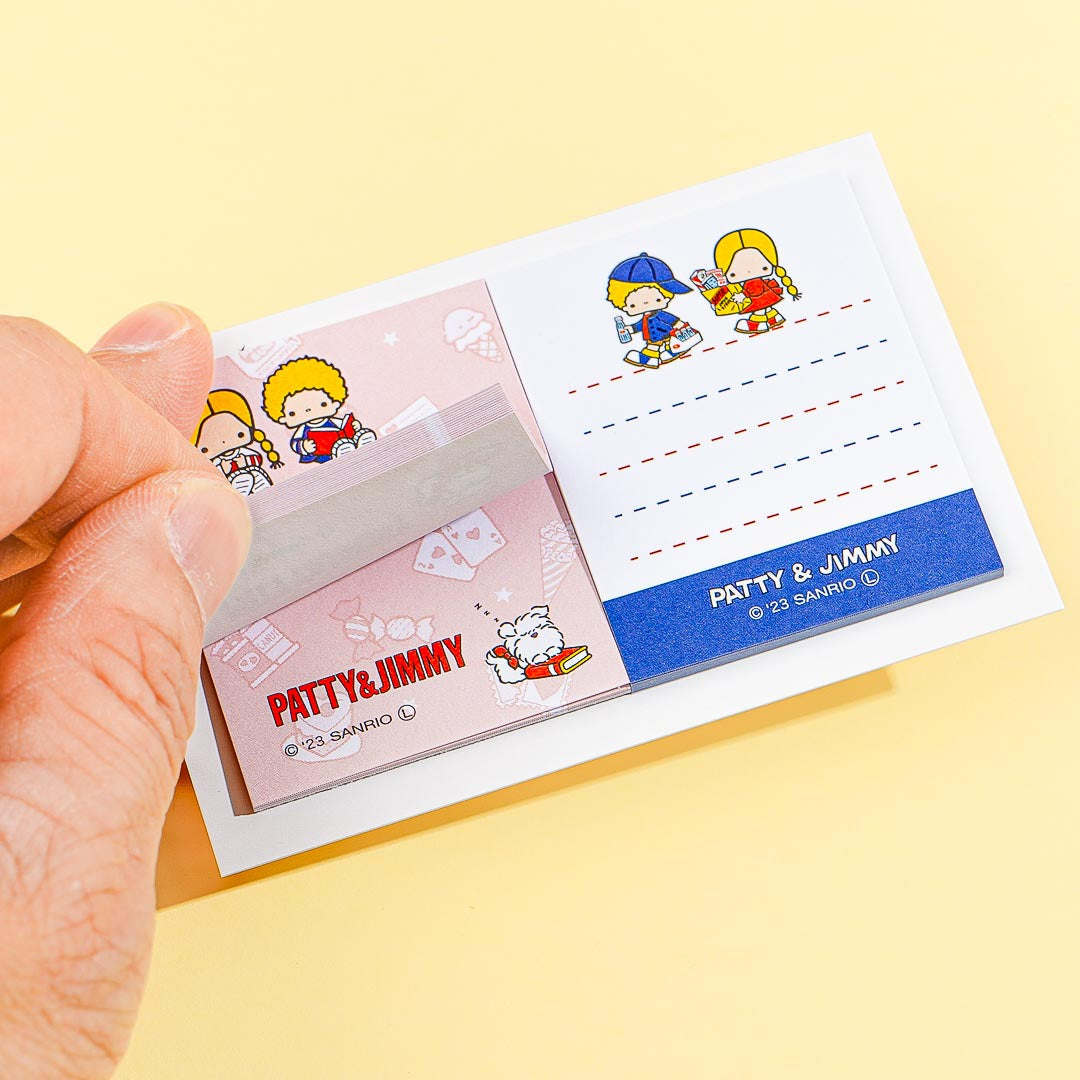 Patty & Jimmy Sticky Notes With Pouch