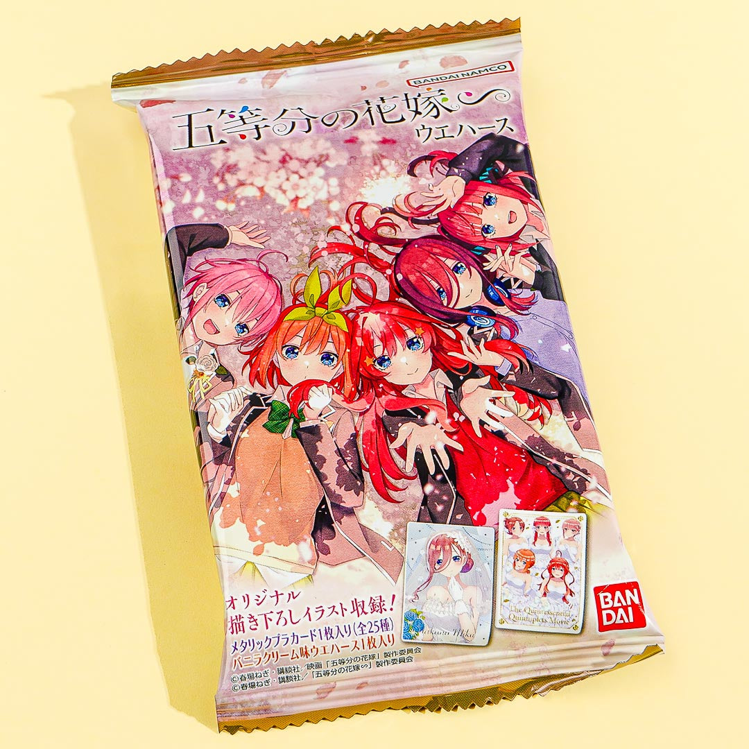 The Quintessential Quintuplets Graduation Day Wafer With Card