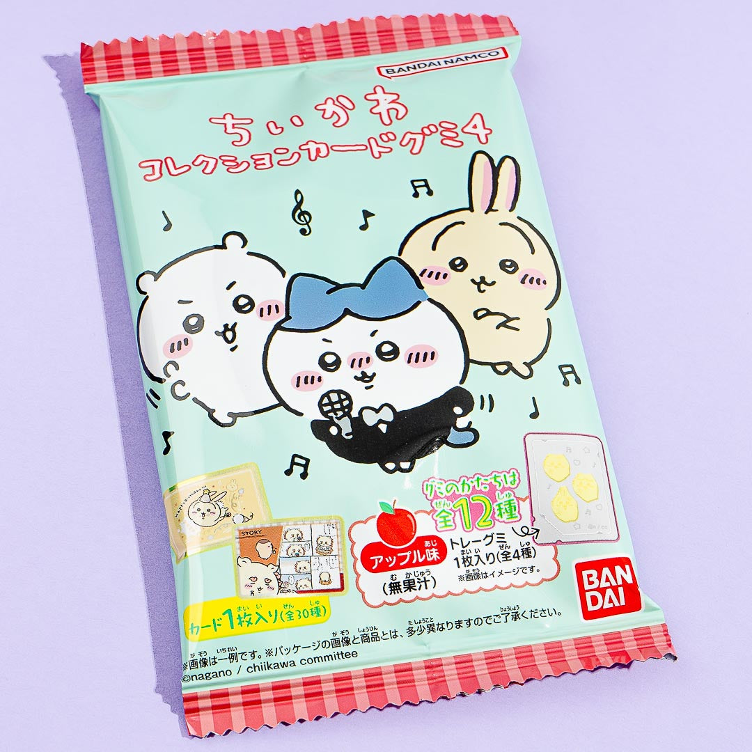 Chikawa Collection Card 4 With Gummy