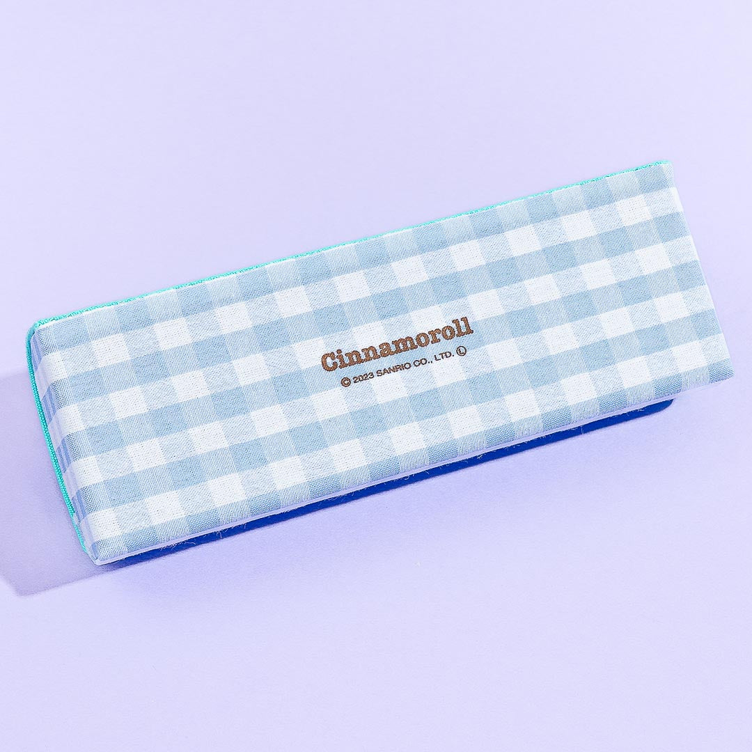 Cinnamoroll Blue Gingham Eyeglass Case