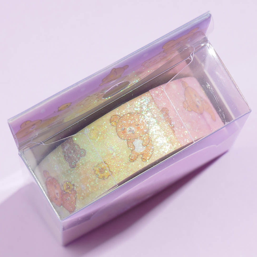 Rilakkuma & Friends Glittery Washi Tape