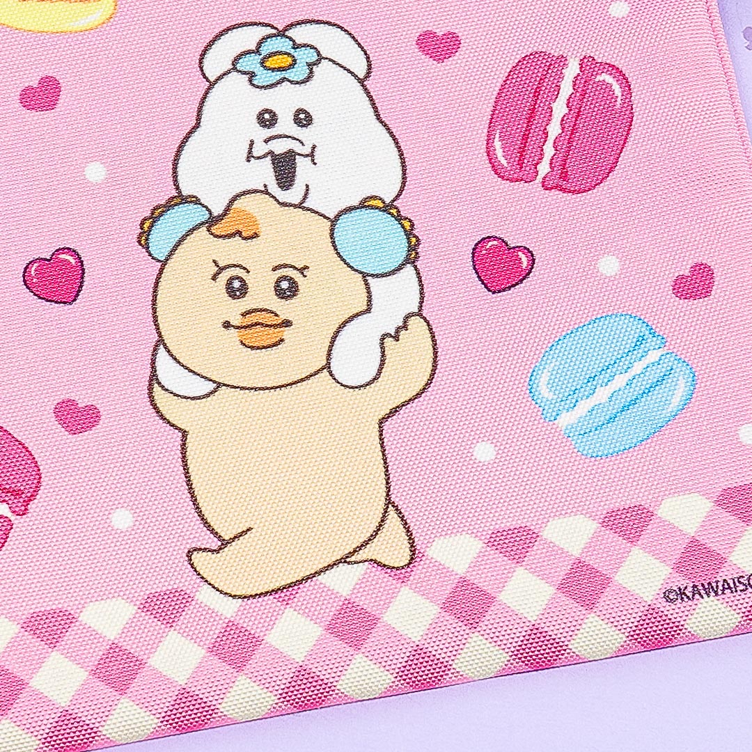 Npochamu & Kimimaro Macaron Drawstring Pouch