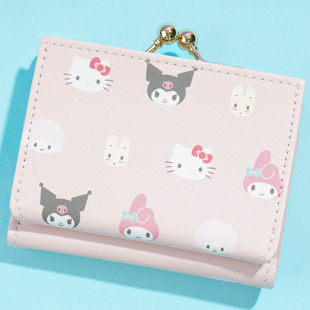 Sanrio Characters Girly Clasp Wallet