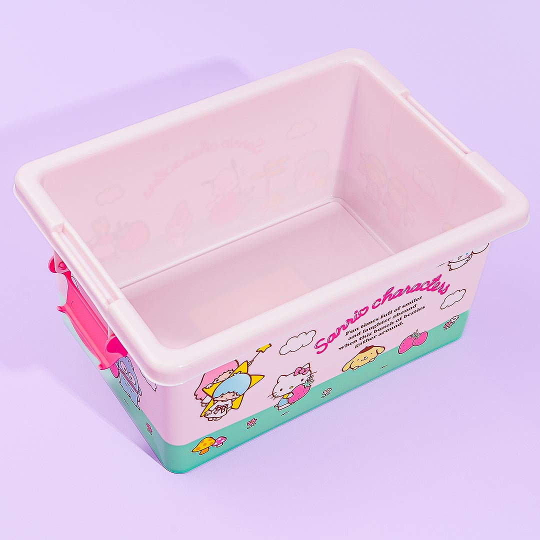 Sanrio Characters Strawberry Harvest Storage Box - Small