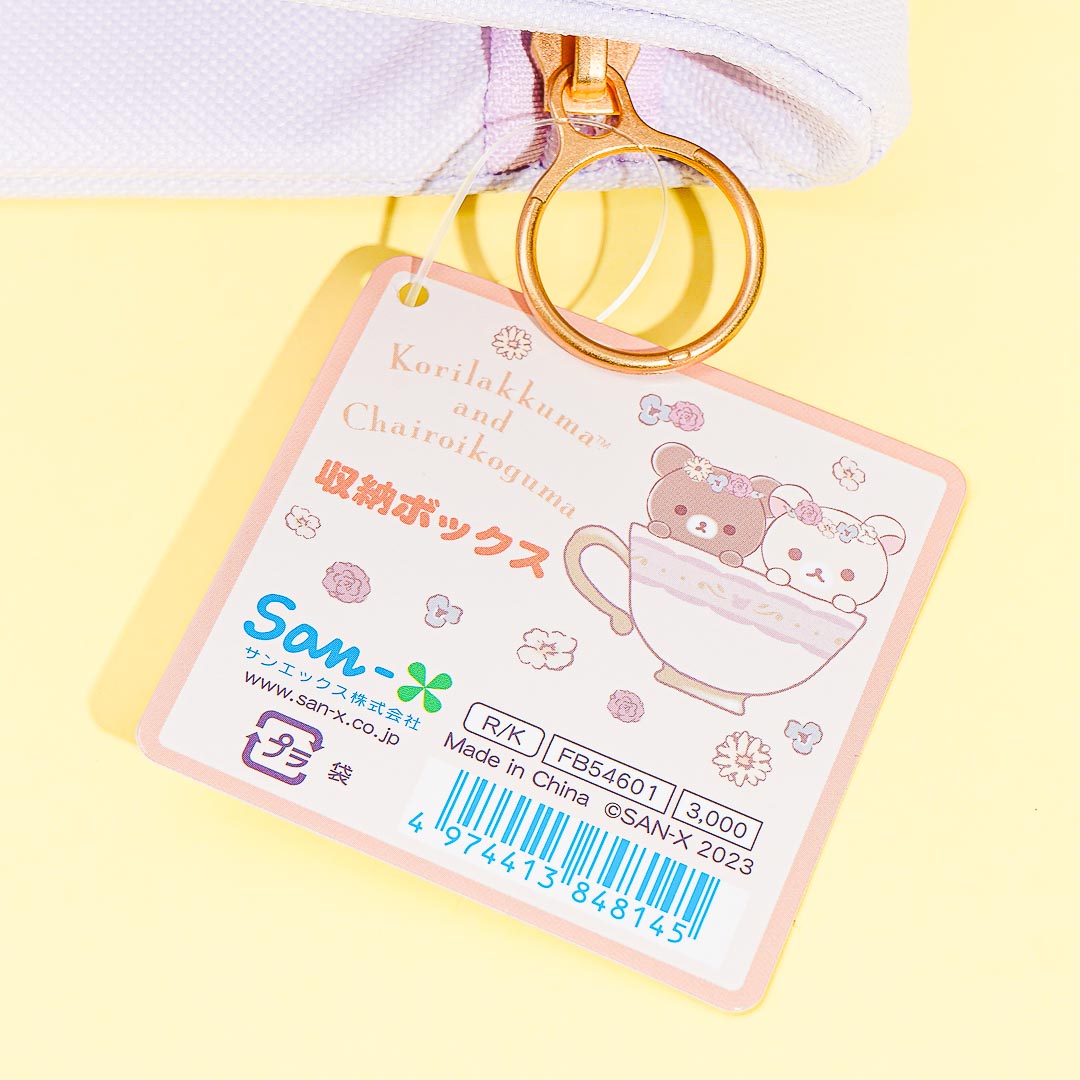 Rilakkuma Flower Tea Time Storage Box