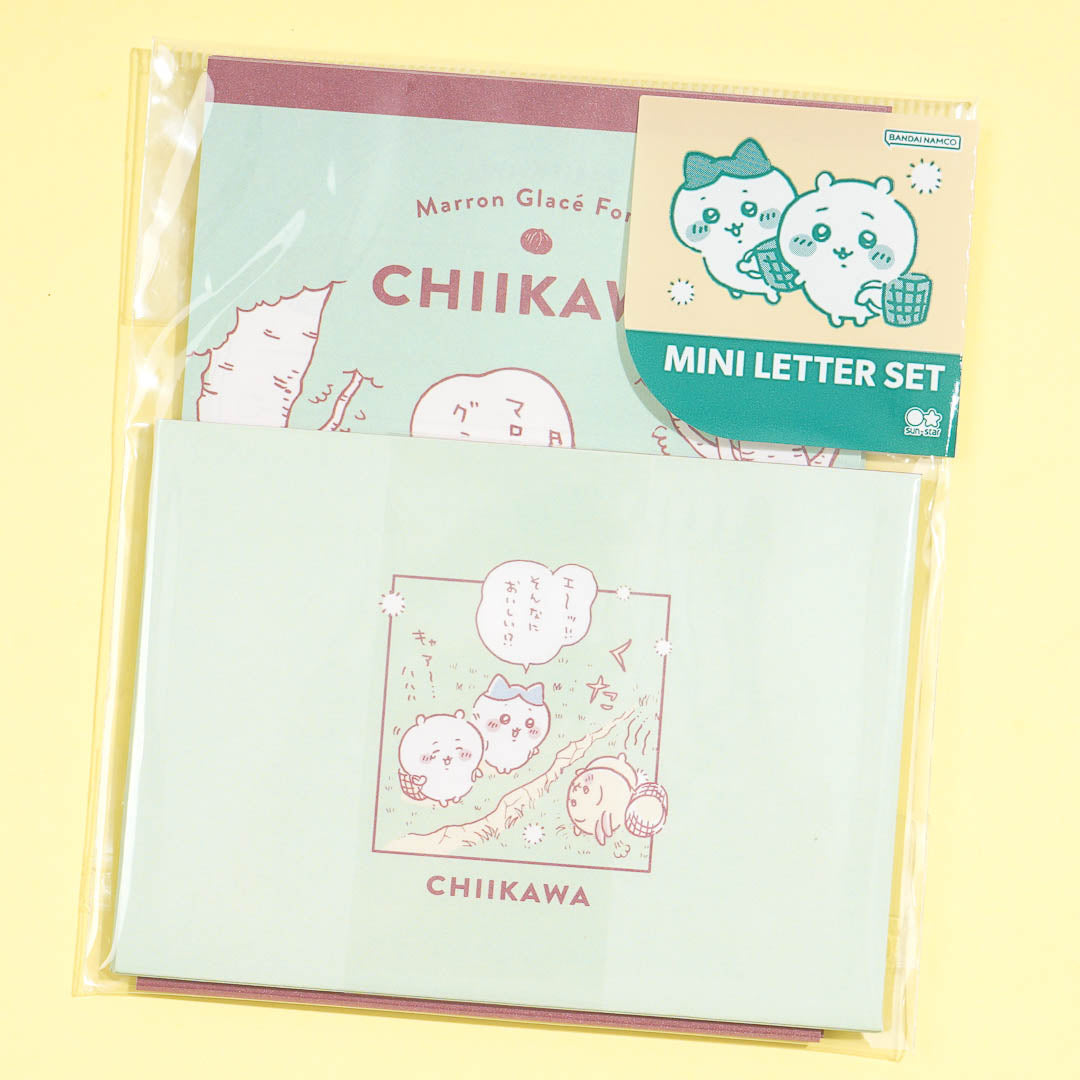 Chiikawa Marron Glace Forest Letter Set