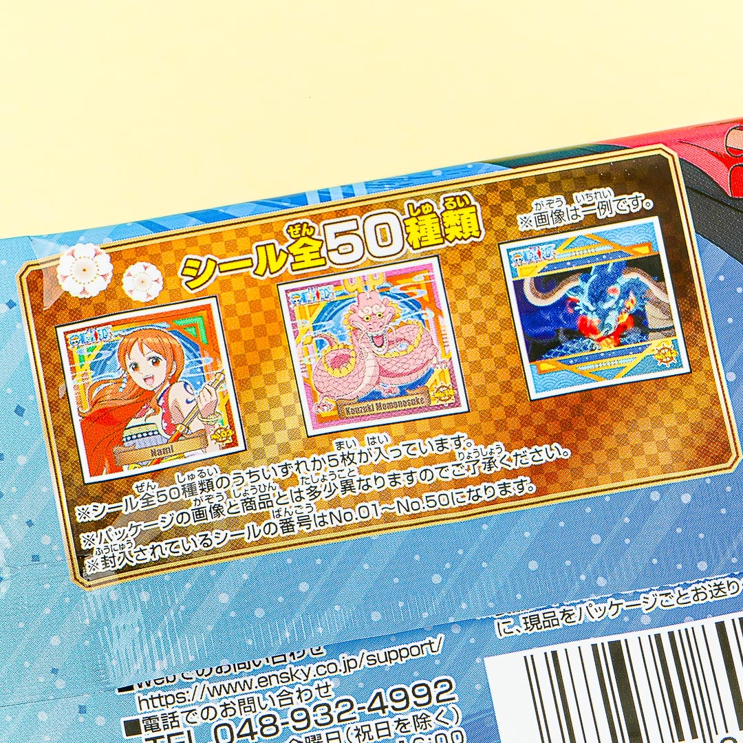 One Piece Wano Country Collectible Stickers