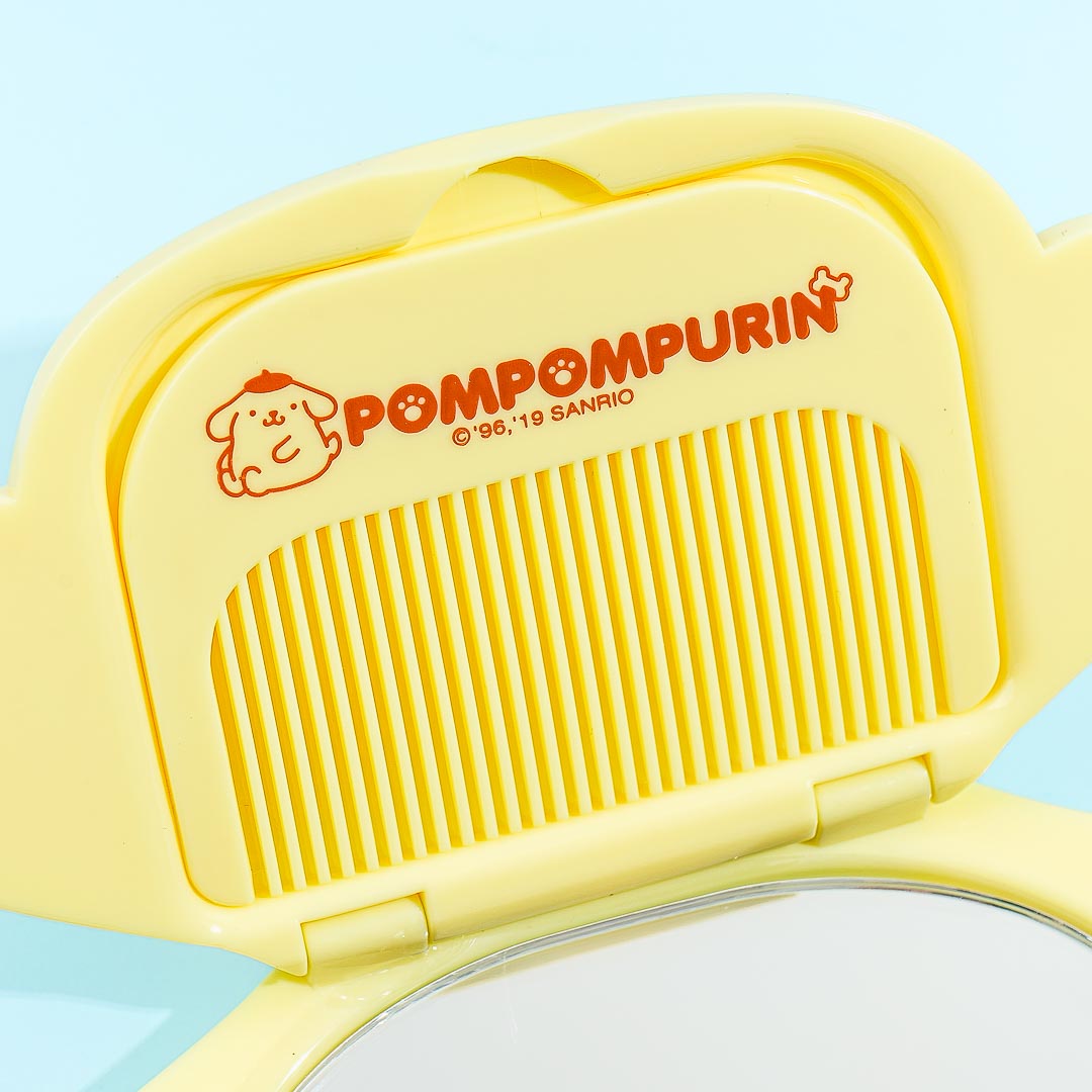 Pompompurin Compact Mirror & Comb Set
