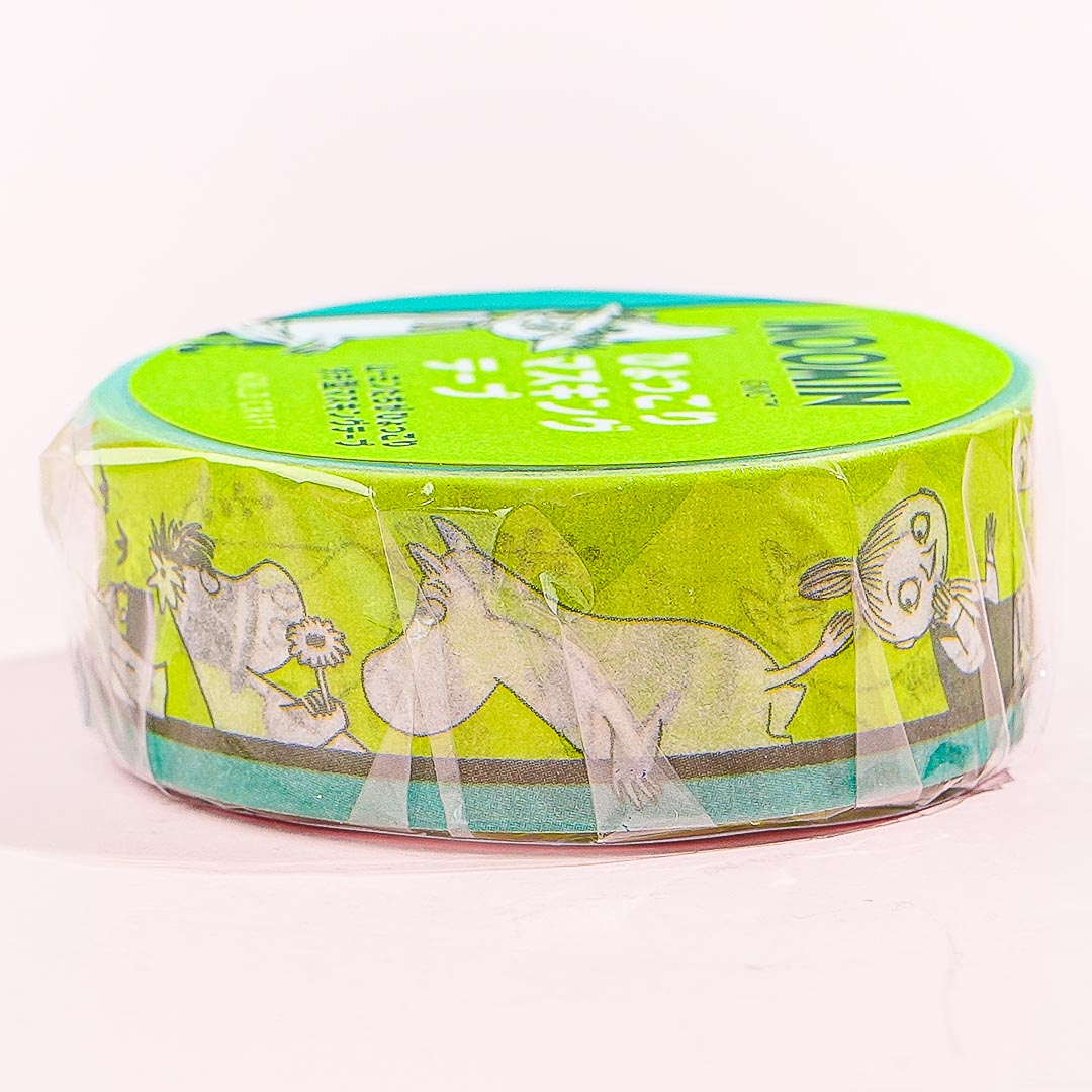 Moomin Neon Sunflower Masking Tape