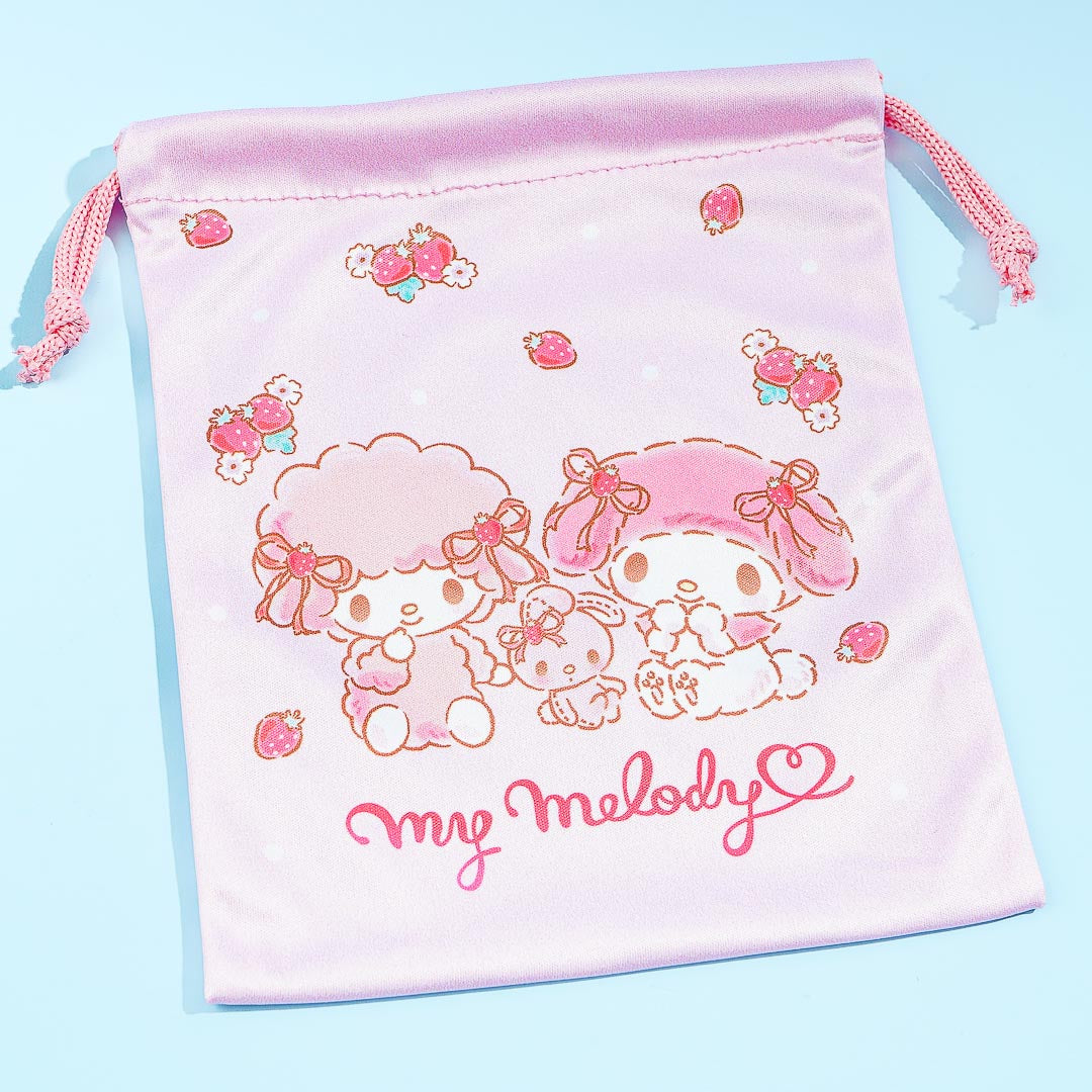 My Melody & My Sweet Piano Strawberry Mirror & Hairbrush Set
