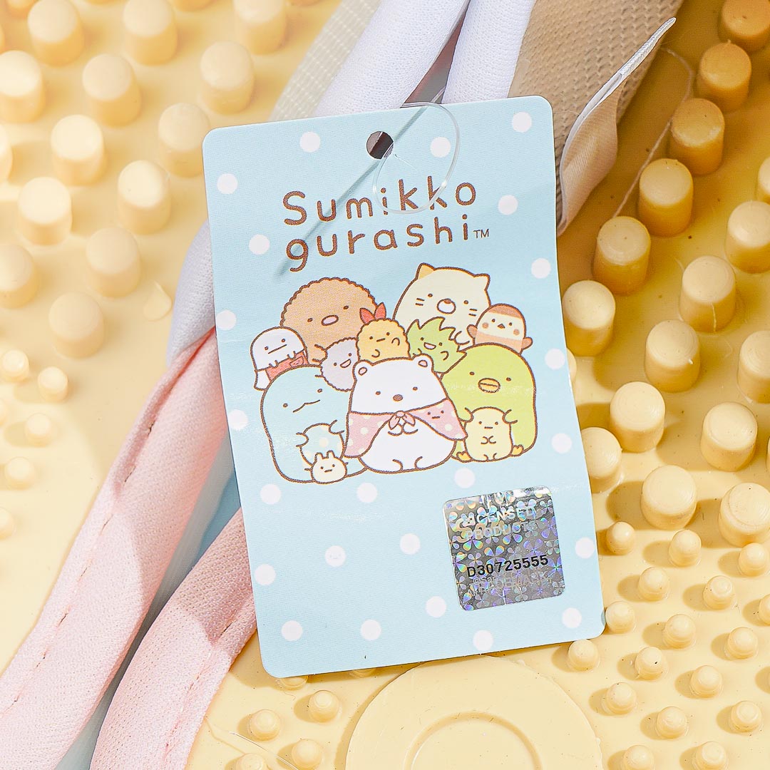 Sumikko Gurashi Spring Bunnies Accupressure Slippers - Light Pink