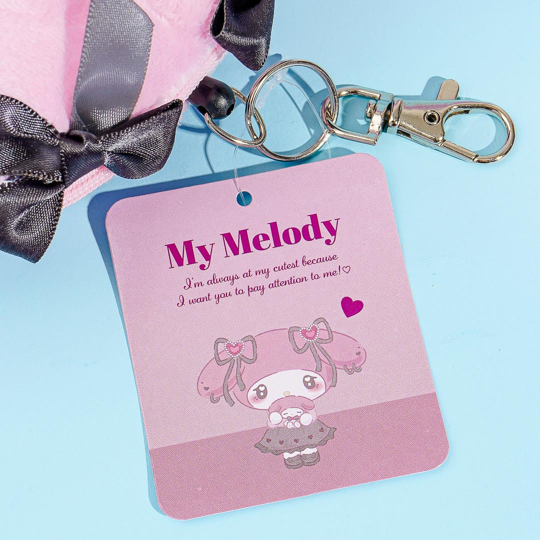 My Melody Ururu Heart Plushie Pass Case