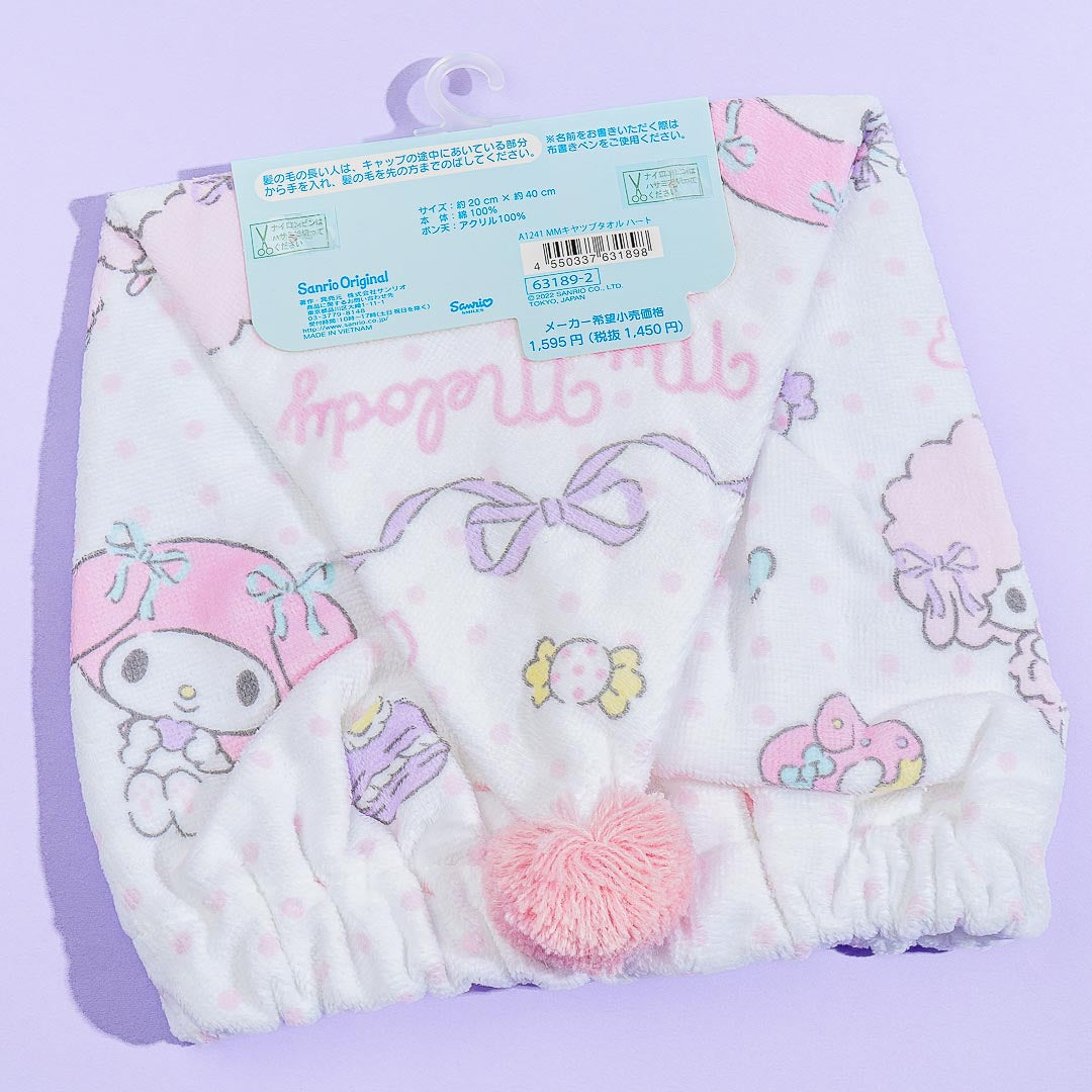 My Melody & My Sweet Piano Besties Towel Cap