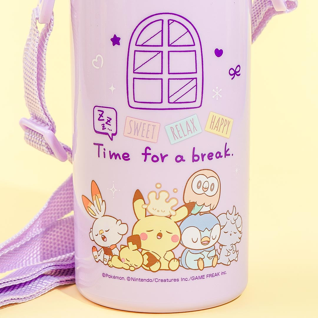 Pokemon Peaceful Place One-Push Water Bottle
