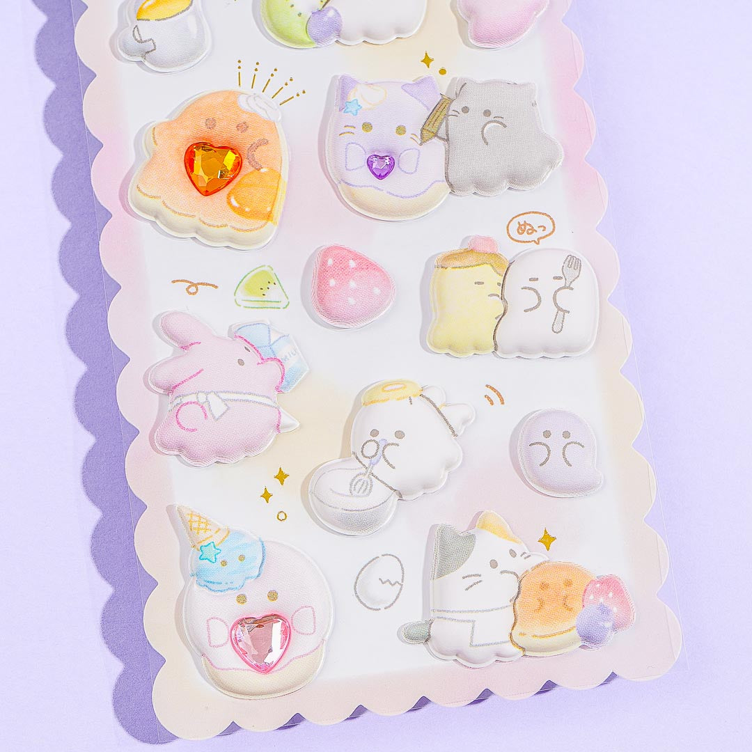Obakenu Jewel Bakers Mochimochi Marshmallow Seals