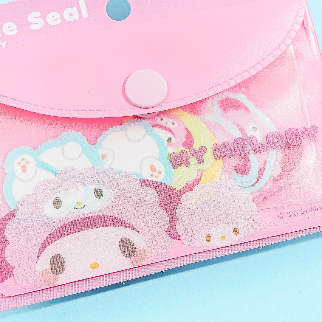 My Melody & My Sweet Piano Sticker Flakes With Pouch