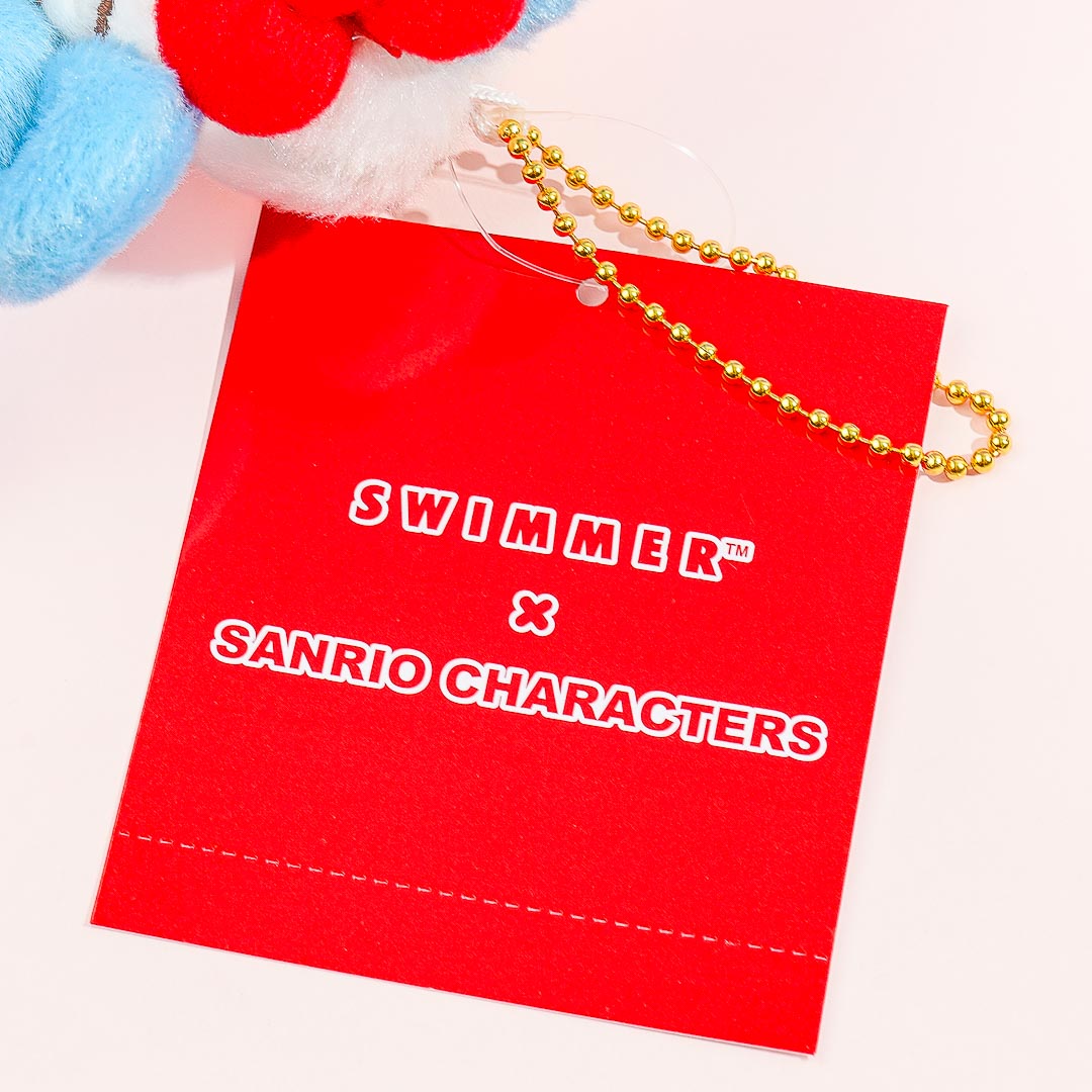 Swimmer x Sanrio Characters Plushie Charm - Hello Kitty