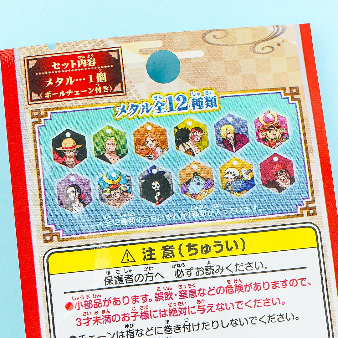 One Piece Wano Country Metal Charm
