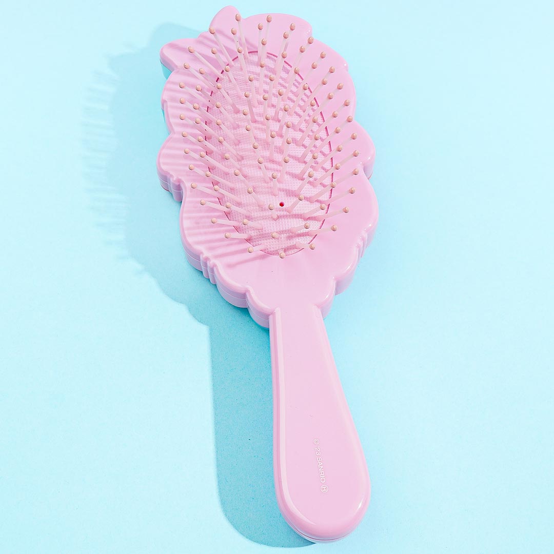 My Melody Rhinestone Heart Hair Brush