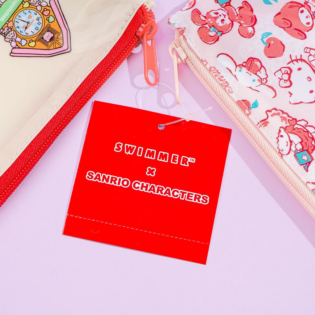 Sanrio Characters x Swimmer Pouch Set