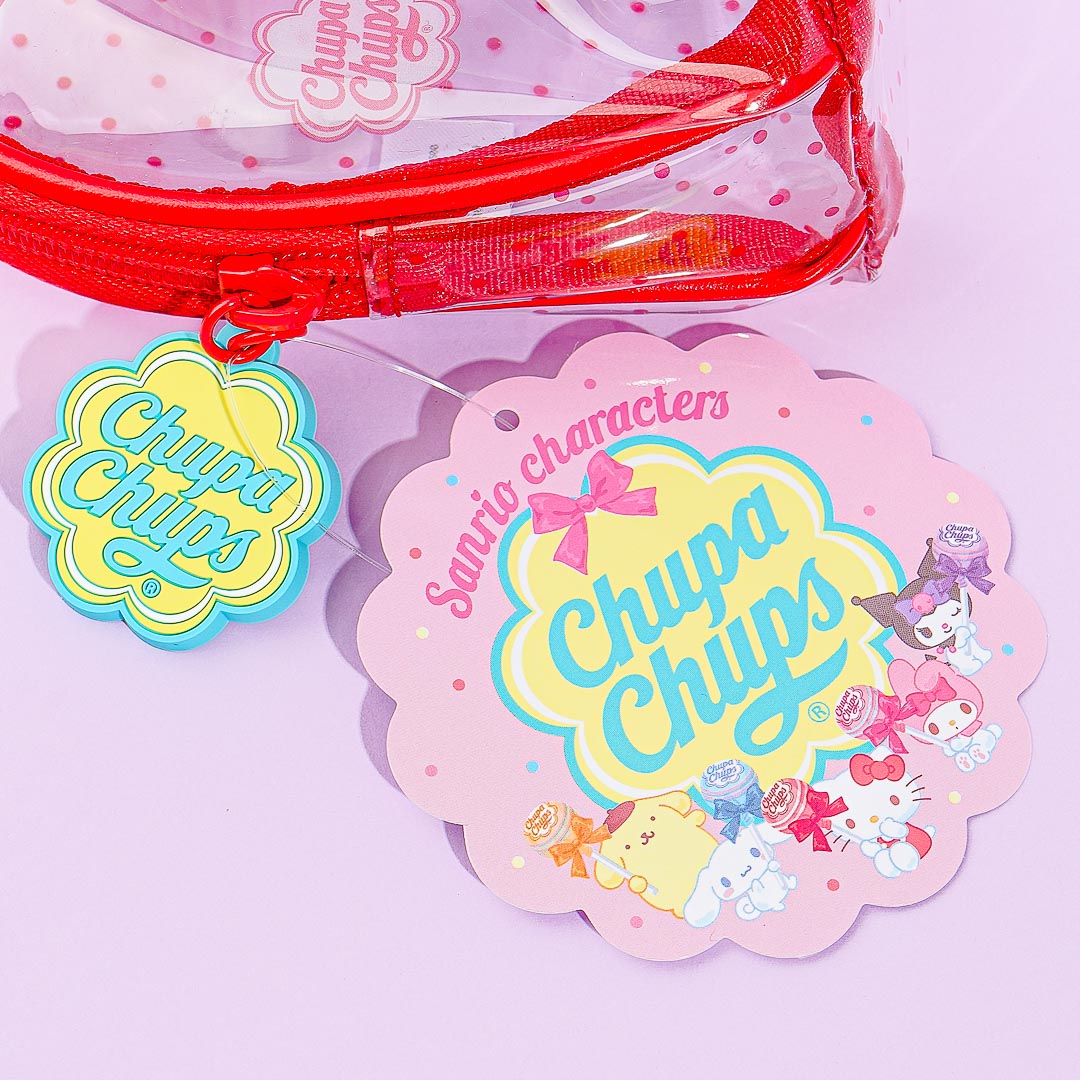 Hello Kitty x Chupa Chups Clear Pouch