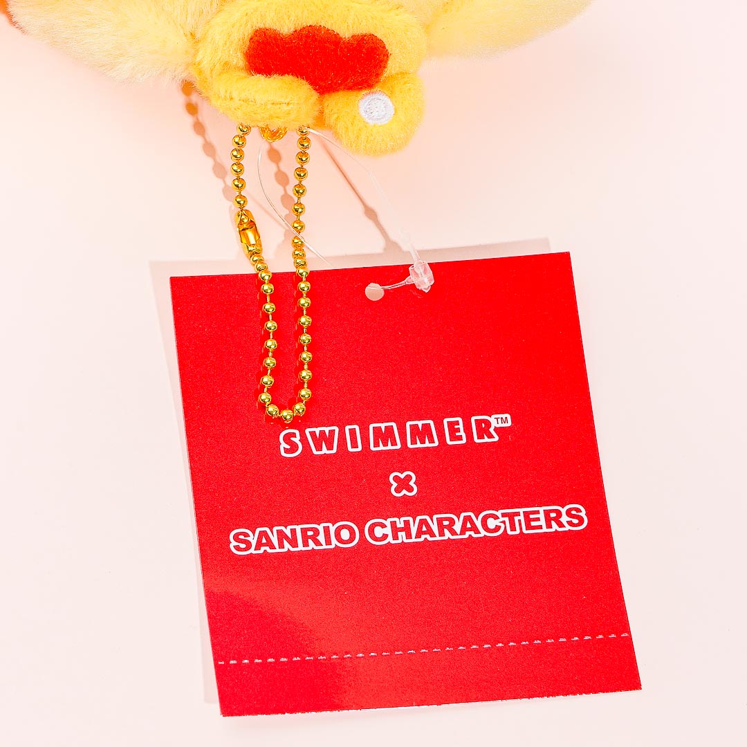Swimmer x Sanrio Characters Plushie Charm - Pompompurin