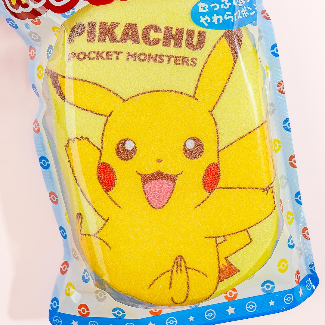 Pokemon Pikachu Bath Sponge