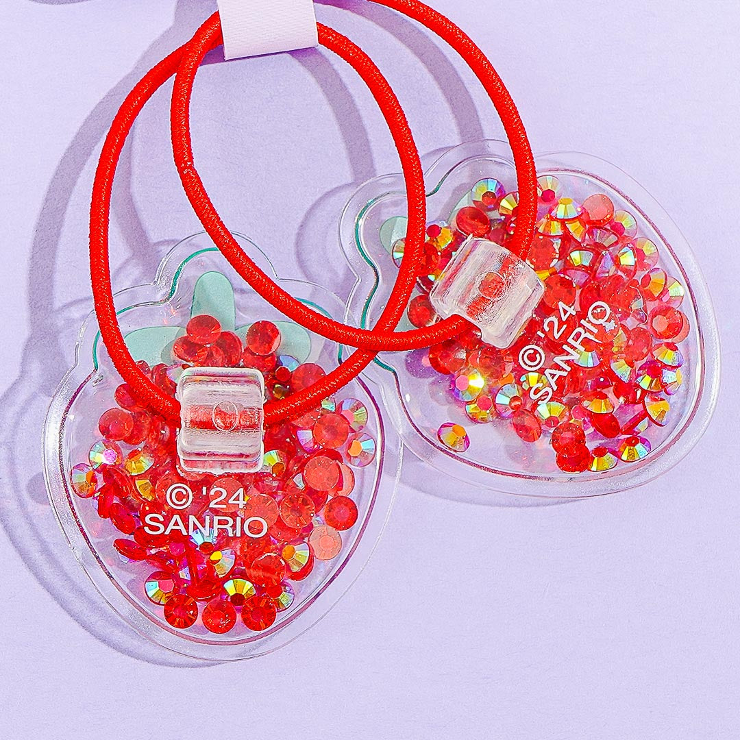 Hello Kitty Glittery Hair Ties