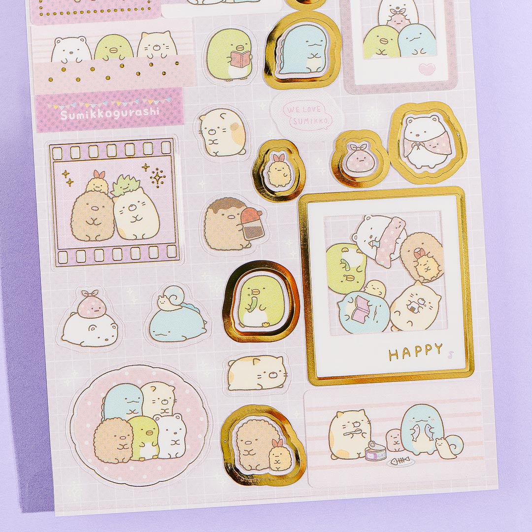 Sumikko Gurashi Memory Frame Sticker Sheet