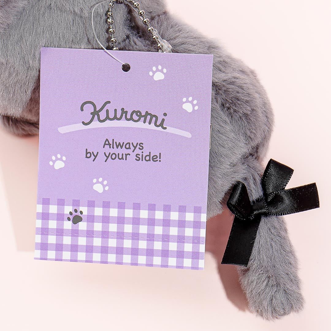 Kuromi Daisuki Neko Neko Plushie Charm