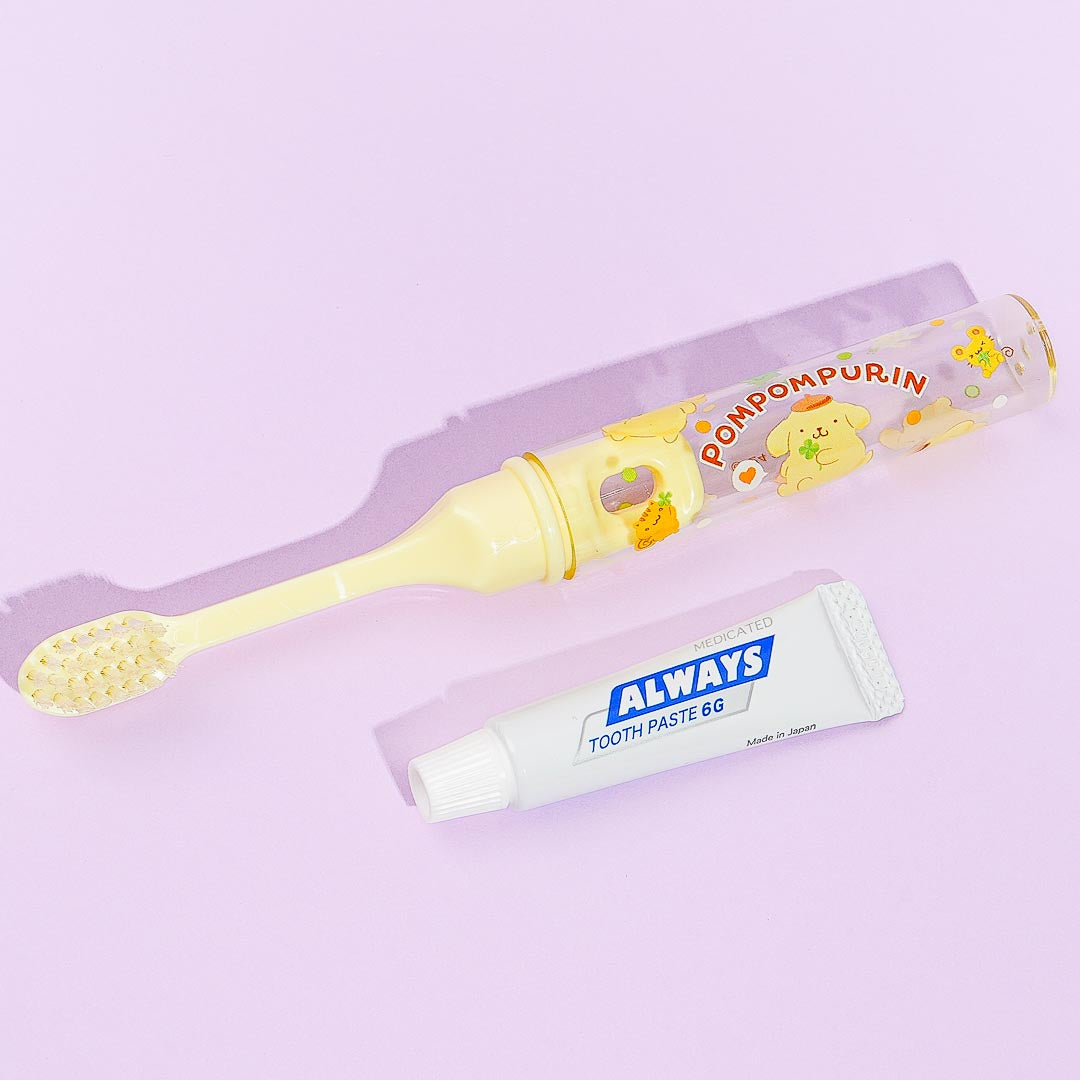 Pompompurin Lucky Toothbrush & Cup Set