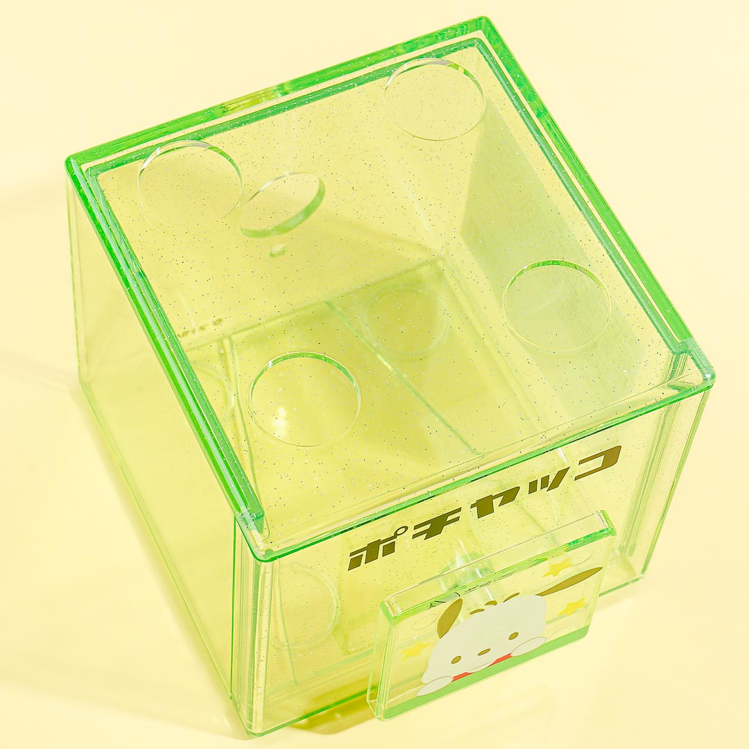 Pochacco Glittery Clear Stacking Chest