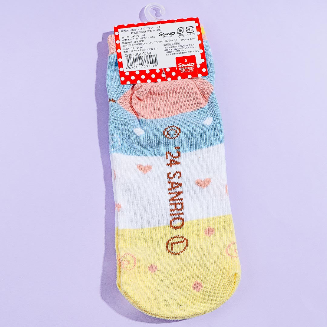 Hello Kitty Hearts & Ribbons Jacquard socks