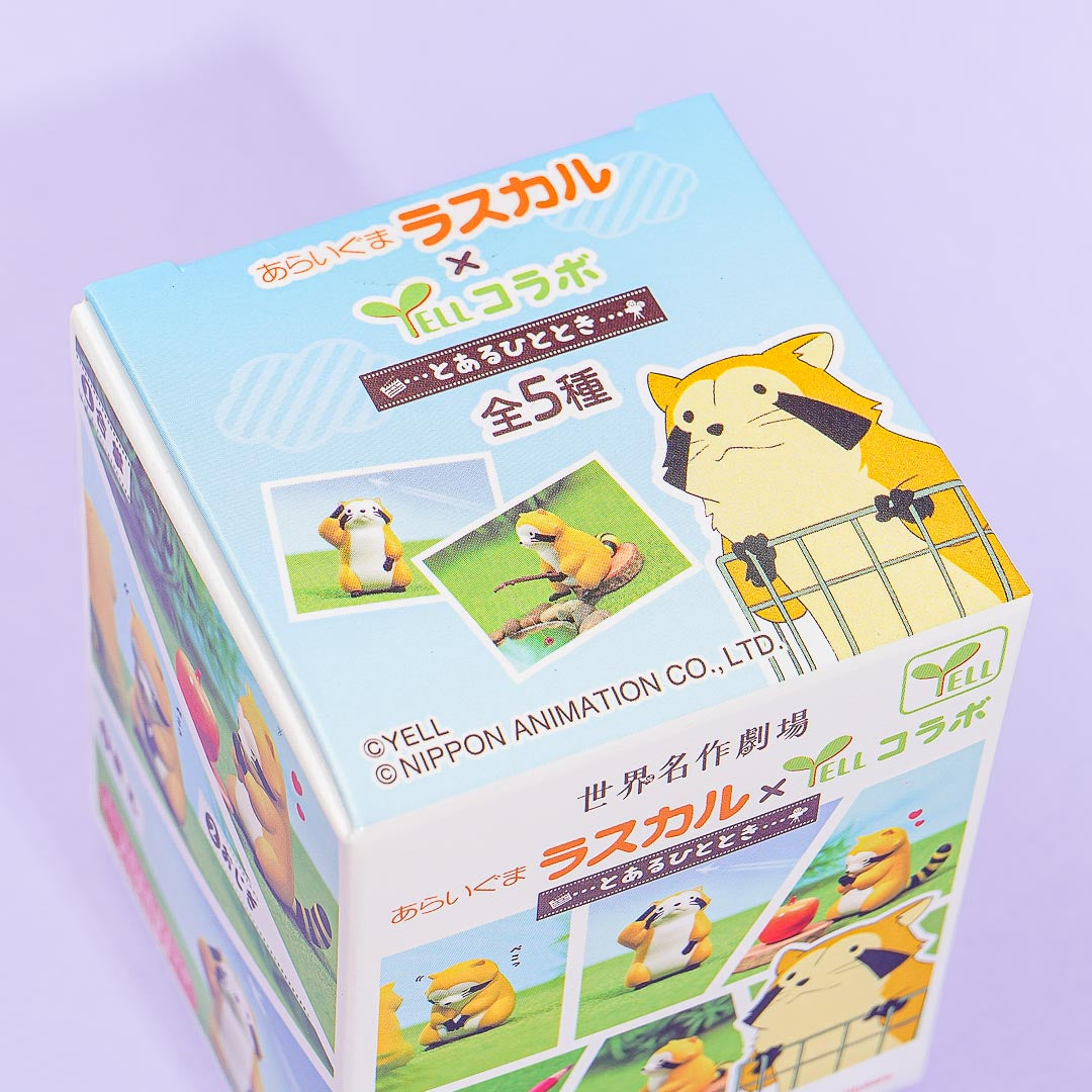 YELL Rascal The Raccoon Moments Figure