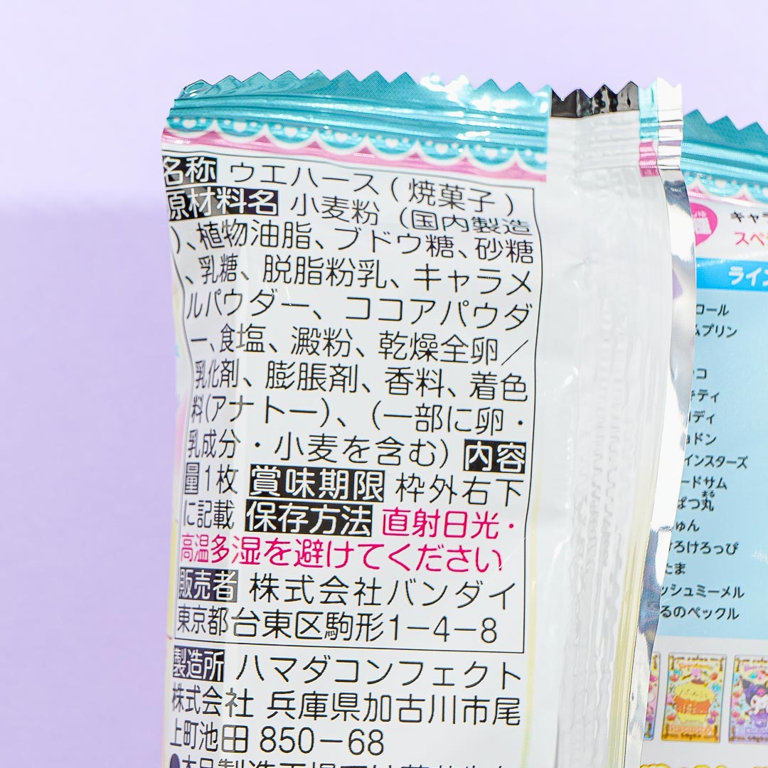 Sanrio Characters Wafer Vol. 6 With Card
