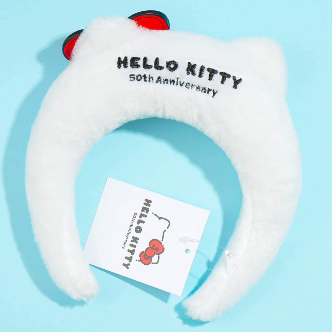 Hello Kitty 50th Anniversary Fluffy Hairband