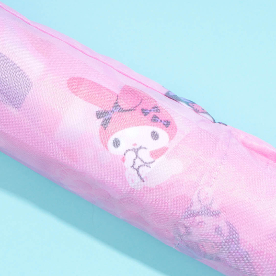 My Melody & Kuromi Bows Folding Umbrella