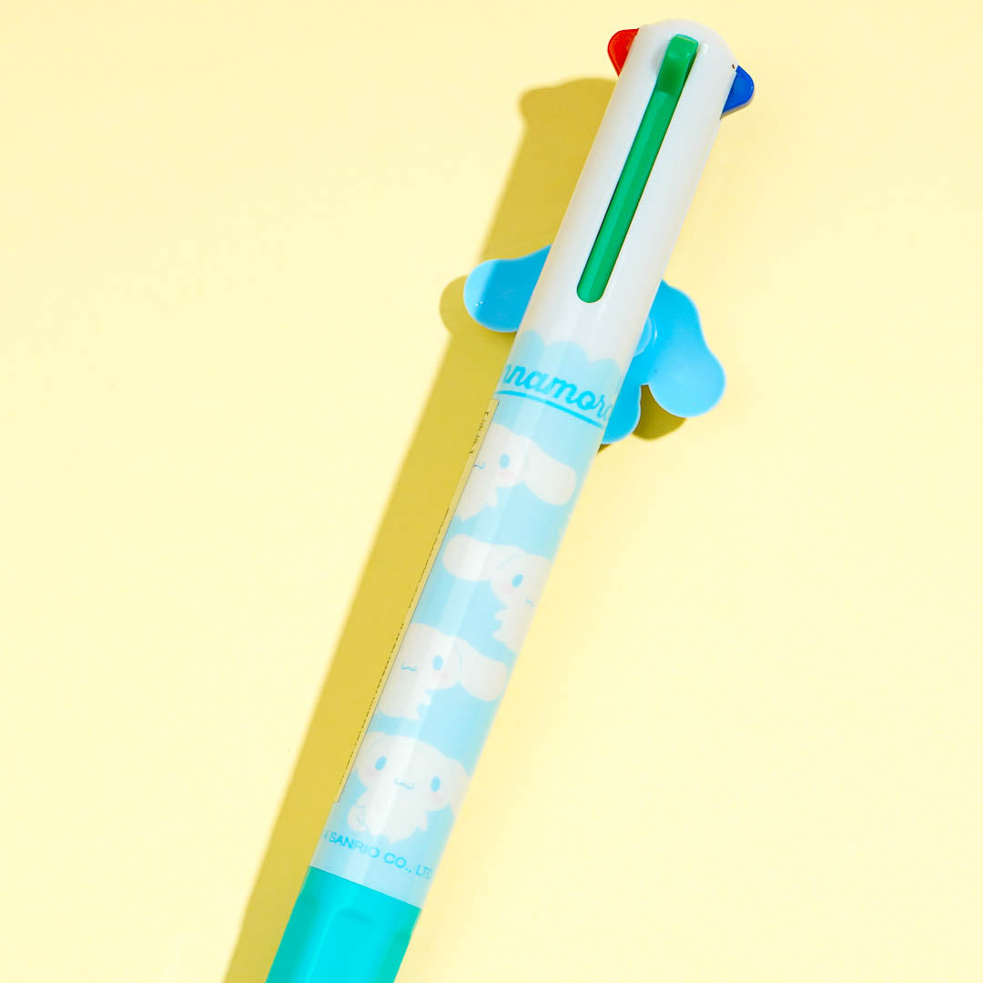 Cinnamoroll Rubber Charm 4-Color Ballpen