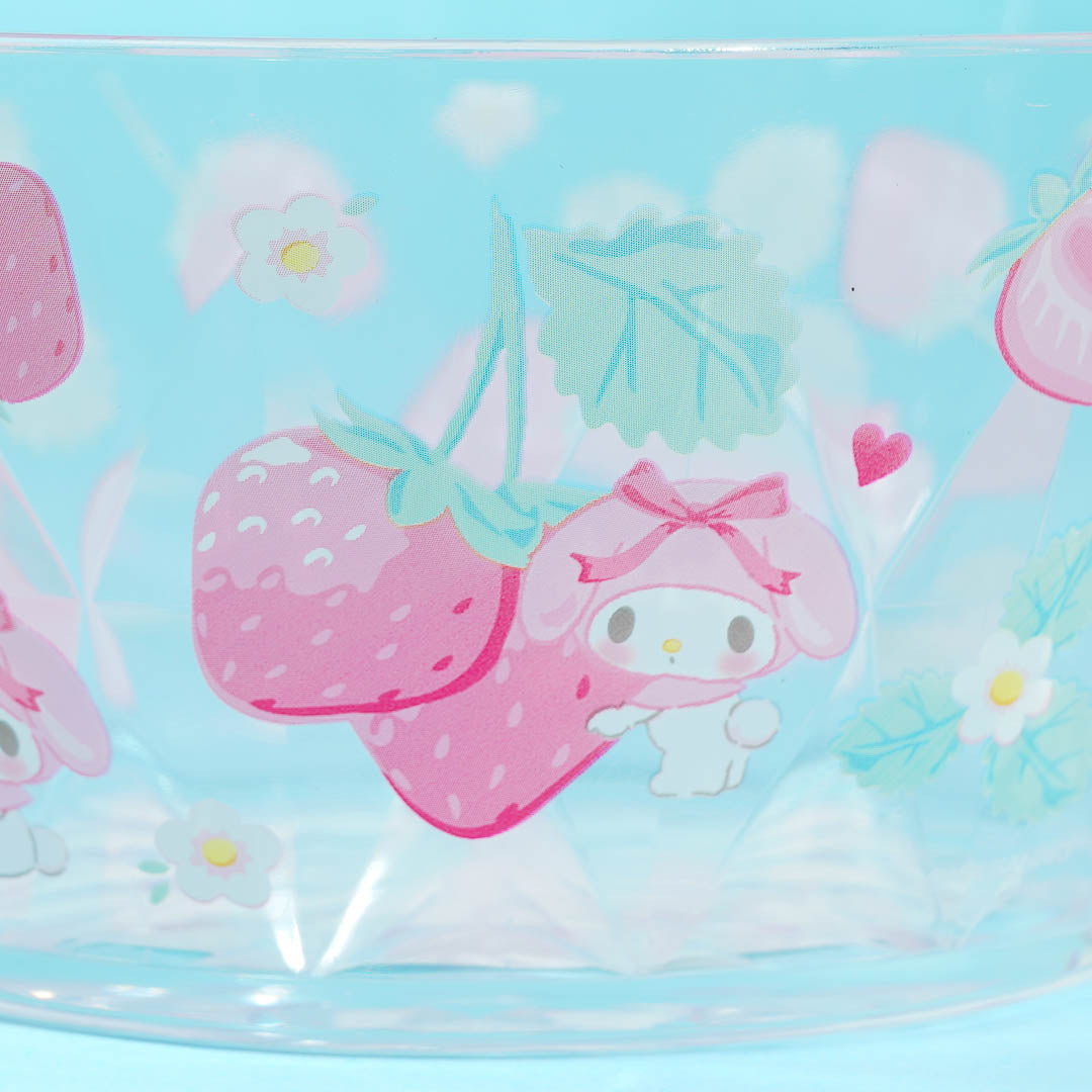 My Melody Strawberry Love Clear Bowl