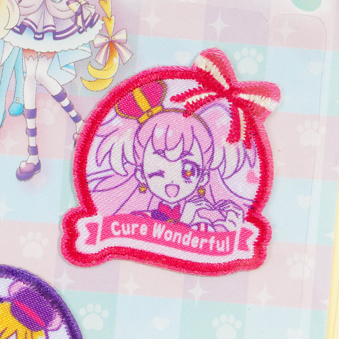 Wonderful Pretty Cure! Iron-On Patches - Cure Wonderful & Cure Friendy