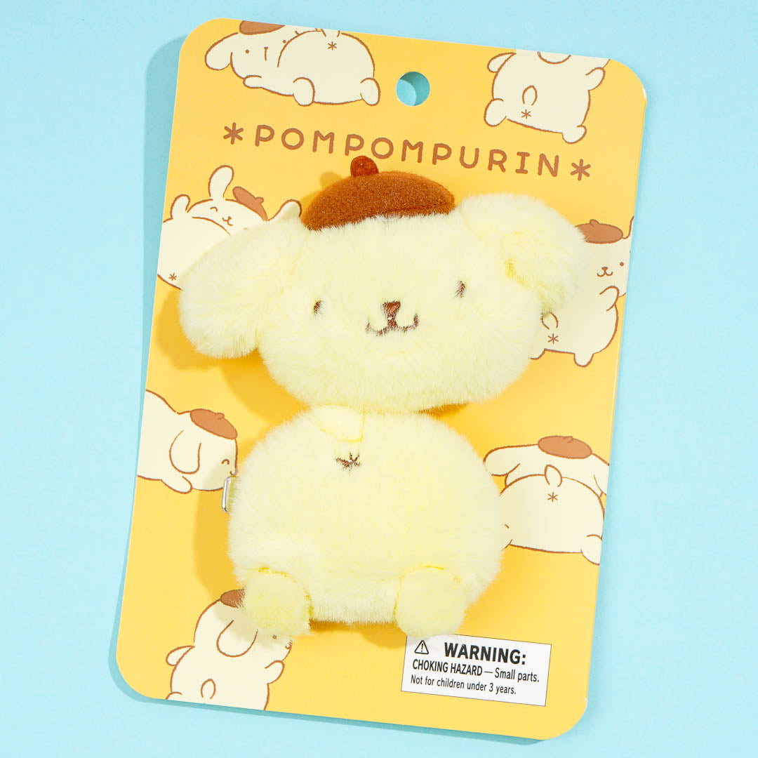 Pompompurin Butt Puripuri Pudding Hair Clips