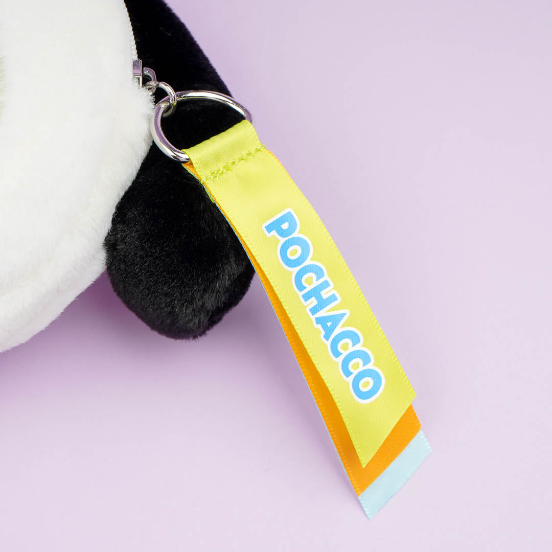 Pochacco Face Plushie Pouch With Window