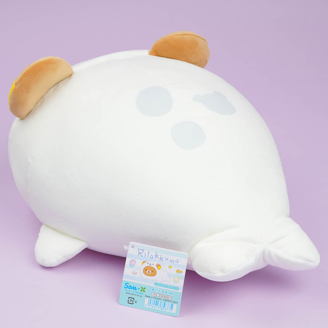 Rilakkuma Relaxing Seal Plushie - Medium