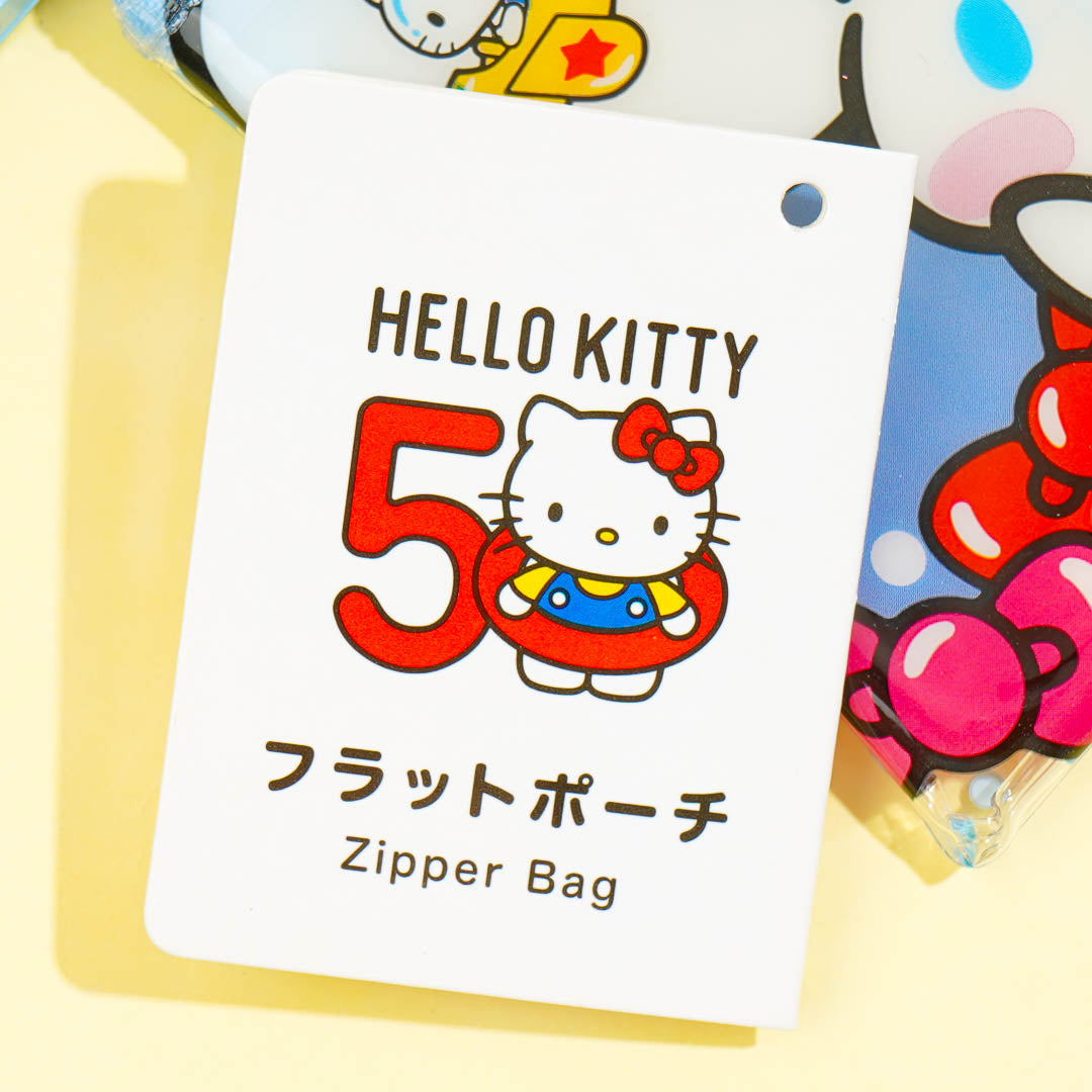 Hello Kitty 50th Anniversary Flat Pouch - Cinnamoroll