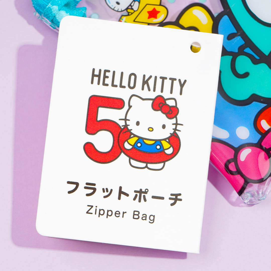 Hello Kitty 50th Anniversary Flat Pouch - Hangyodon