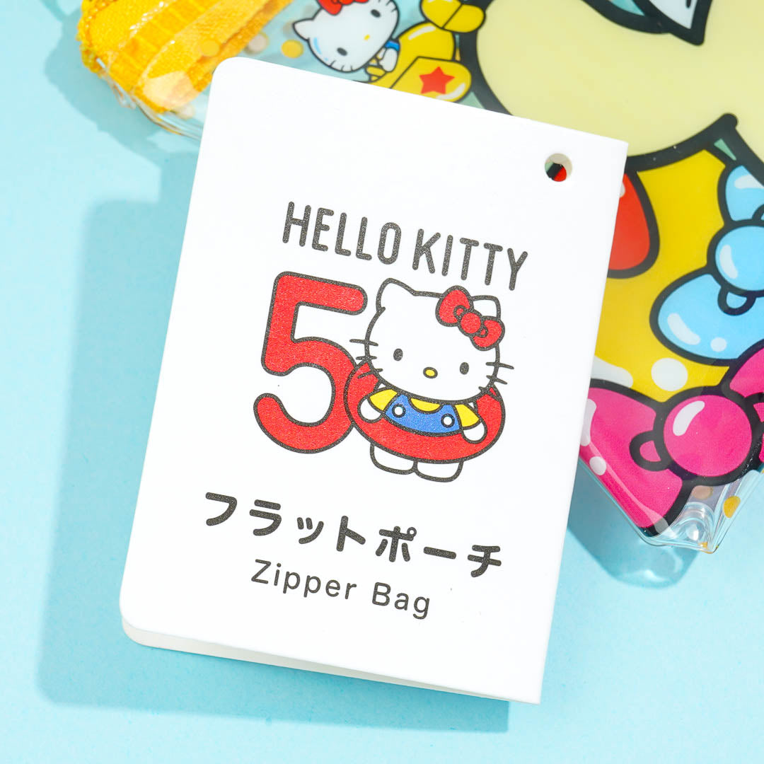 Hello Kitty 50th Anniversary Flat Pouch - Pompompurin