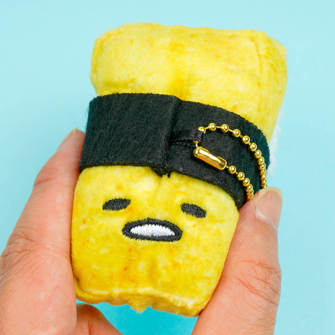 Gudetama Sushi Plushie Charm