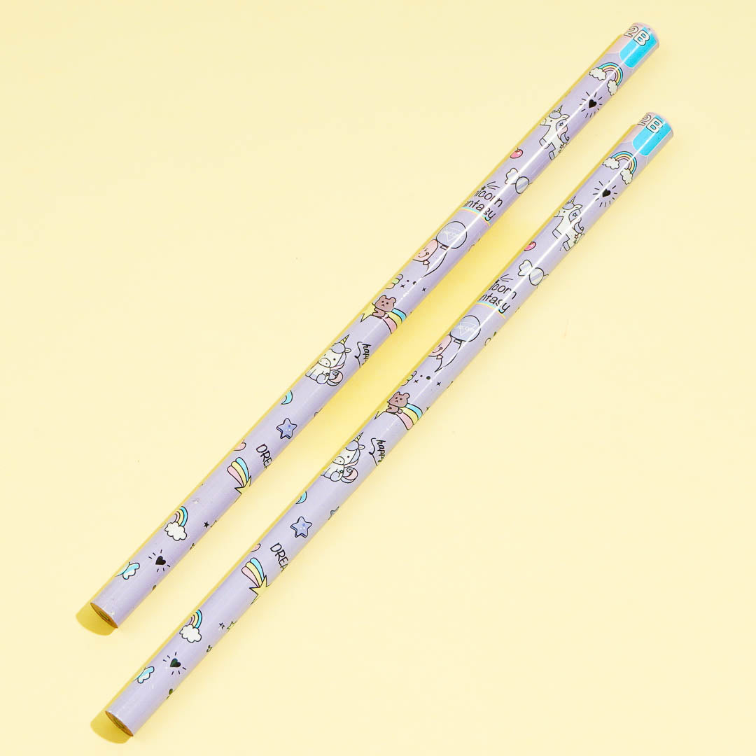 Unicorn Party 2B Pencil Set