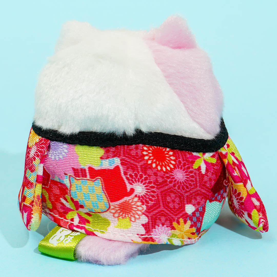 Neko Dango Kyoto Plushie - Red Haori / Mini
