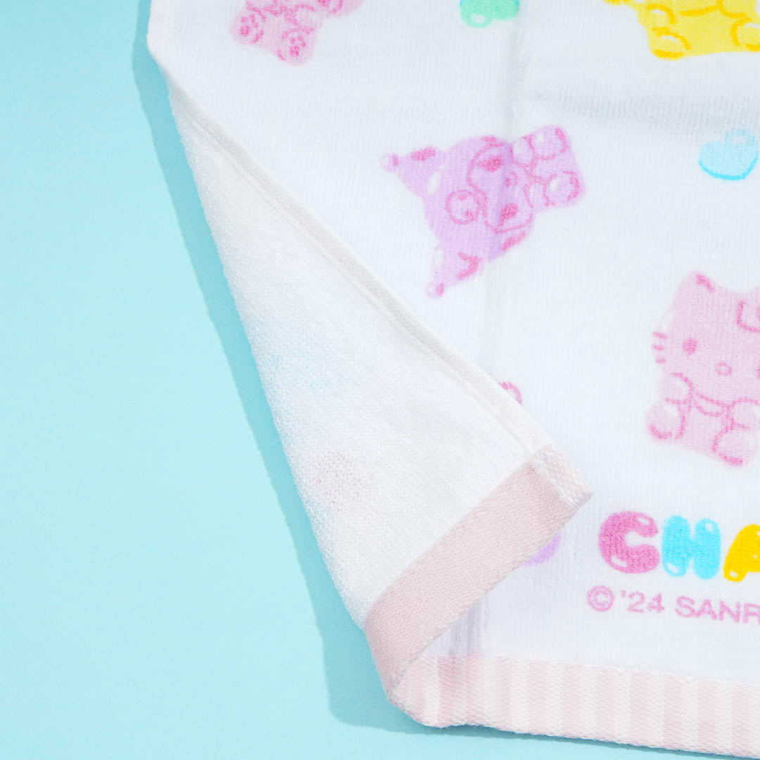 Sanrio Characters Gummy Candy Hand Towel